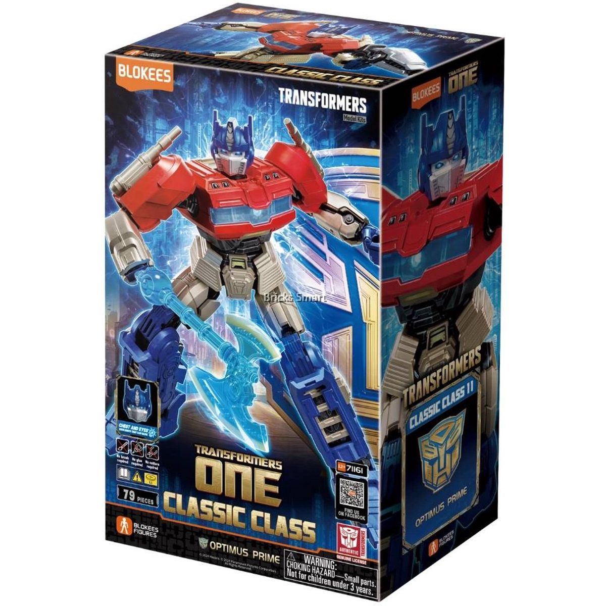 Transformers - Kit de modelo Blokees Optimus Prime