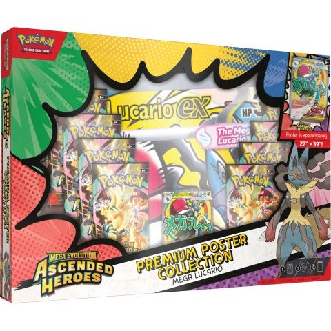 Pokémon Ascended Heroes Premium Poster Collection Box - Pokeca.NL