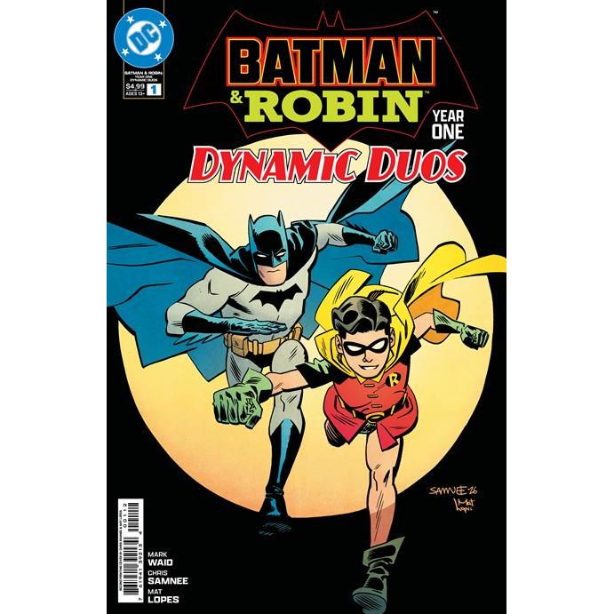 BATMAN &amp; ROBIN YEAR ONE DYNAMIC DUOS #1 (OF 12) Second Printing Cvr A Chris Samnee - Pokeca.NL