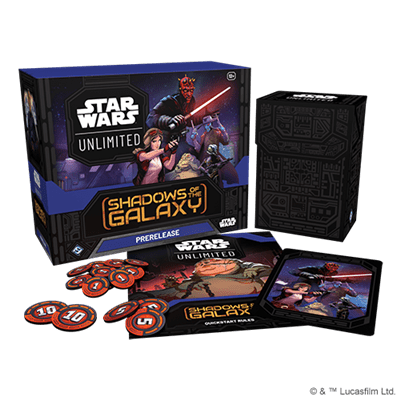 Star Wars Unlimited Shadows Of The Galaxy Prerelease Box PRE-ORDER (nog niet beschikbaar) - Pokeca.NL