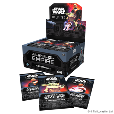 Star Wars Unlimited Ashes of the Empire Booster Box
