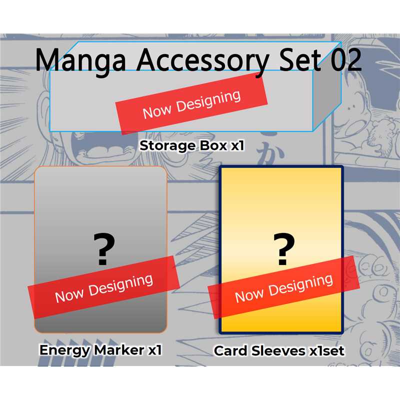 Dragon Ball Super Manga Accessory Set 02