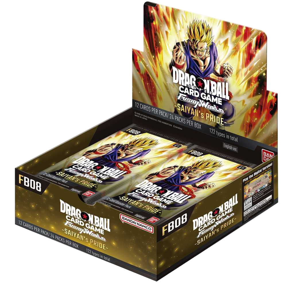 Dragon Ball Super Fusion World FB08 Saiyan&#39;s Pride Booster Box