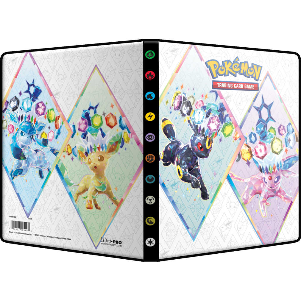 Pokémon Prismatic Evolutions 4-Pocket Ultra Pro Binder Pre-order - Pokeca.NL