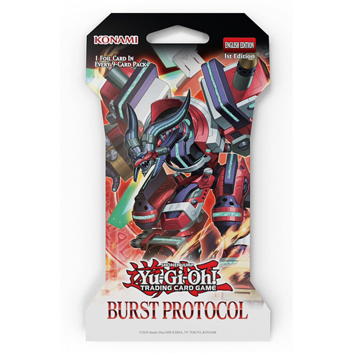 Yu-Gi-Oh! Burst Protocol Sleeved Booster Pack - Pokeca.NL