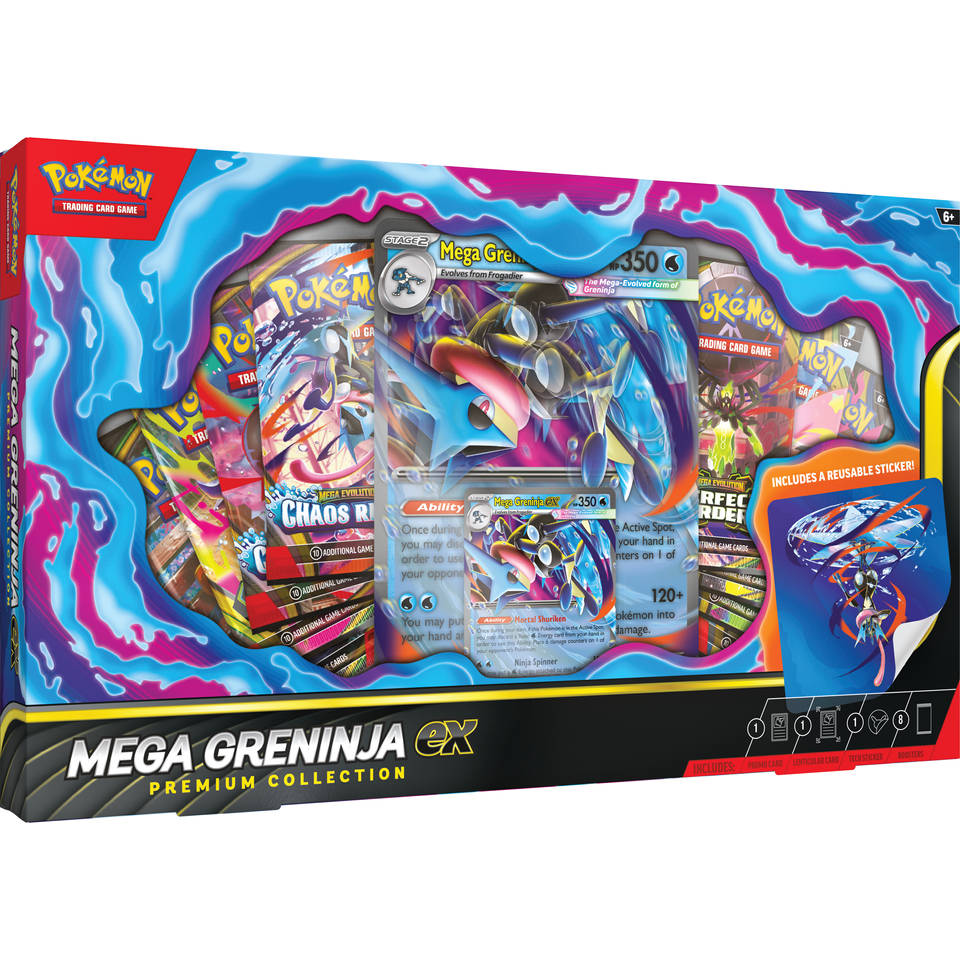 Pokémon Mega Greninja ex Premium Collection Box - Pokeca.NL