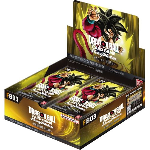 Dragon Ball Super Fusion World Raging Roar FB03 Booster Box PRE-ORDER - Pokeca.NL