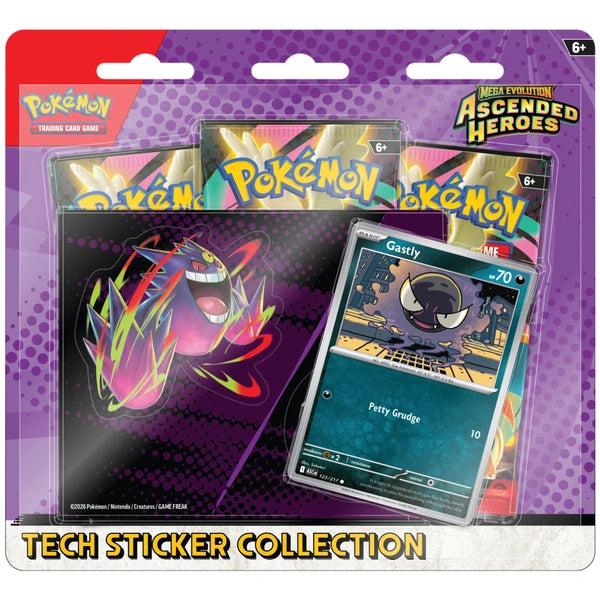 Pokémon Ascended Heroes Tech Sticker Collection