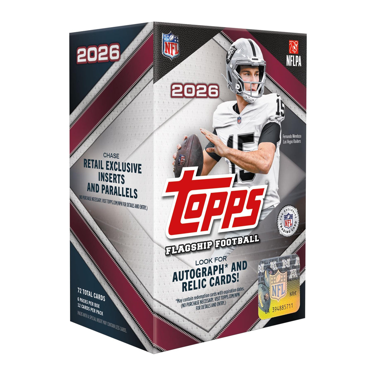 Topps NFL Football 2026 Blaster Box