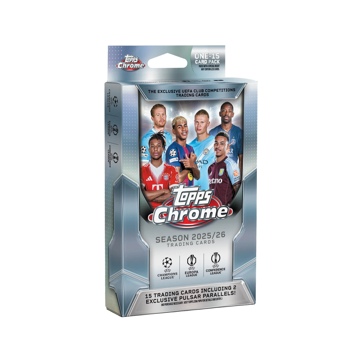 Topps Chrome UCC Hanger Box 2025-2026 - Pokeca.NL