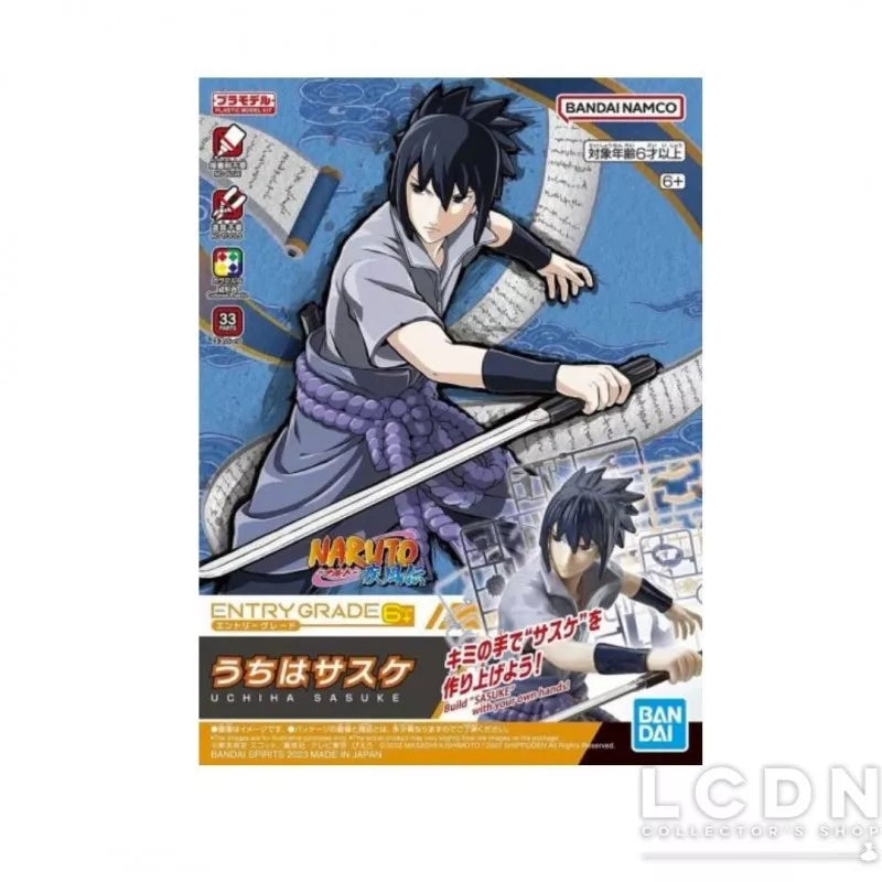 Naruto Shippuden Model Kit - Entry Grade Uchiha Sasuke