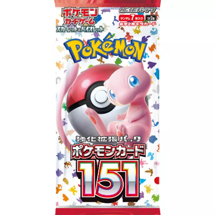 Pokémon 151 sv2a Booster Packs - Pokeca.NL