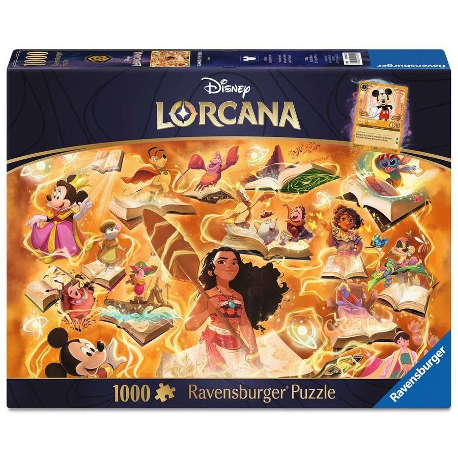 Disney Lorcana Glimmers of the Realm Amber Puzzel - Pokeca.NL