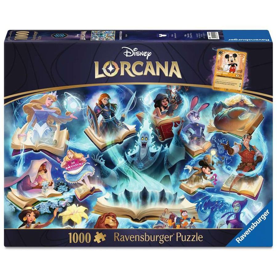 Disney Lorcana Glimmers of the Realm Sapphire Puzzel - Pokeca.NL