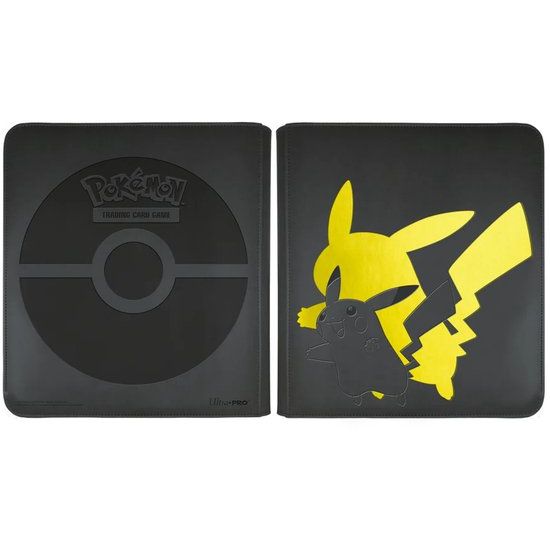 Pokémon Pikachu 12-Pocket Zippered PRO-Binder - Pokeca.NL