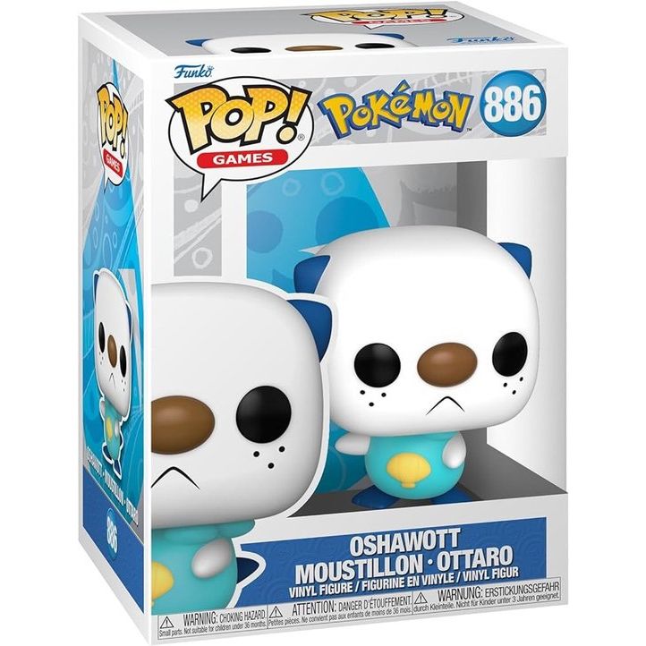 Funko POP! Pokémon Oshawott - Pokeca.NL