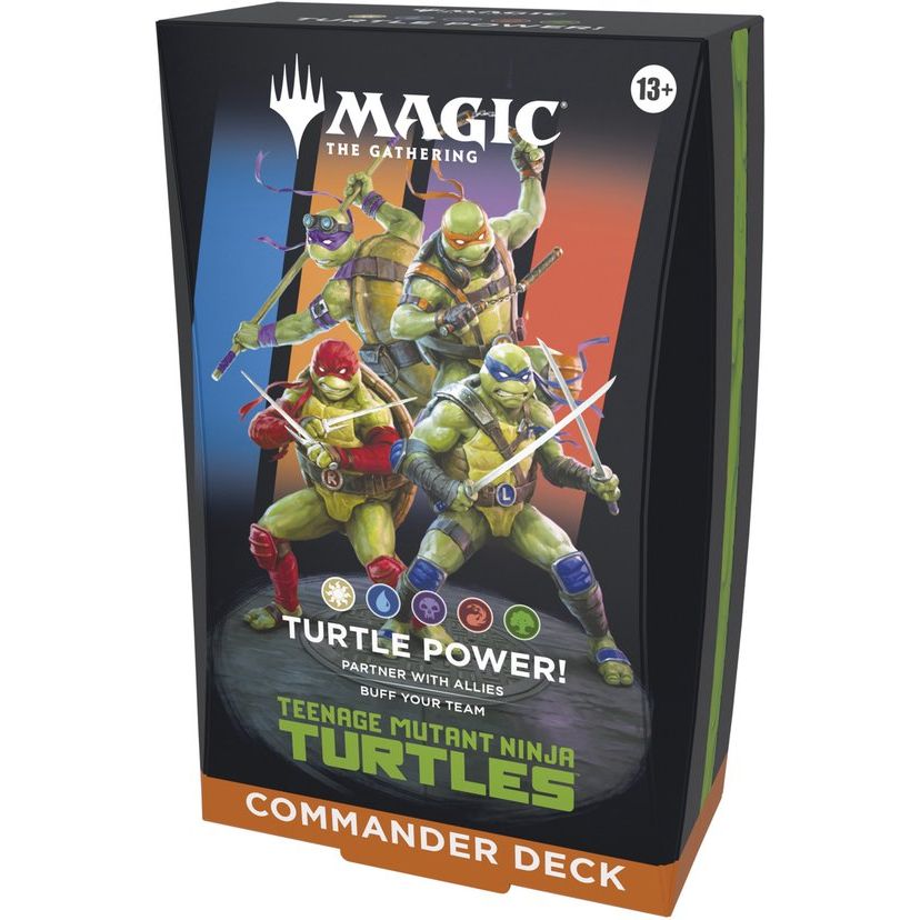 Magic the Gathering Ninja Turtles Commander Deck