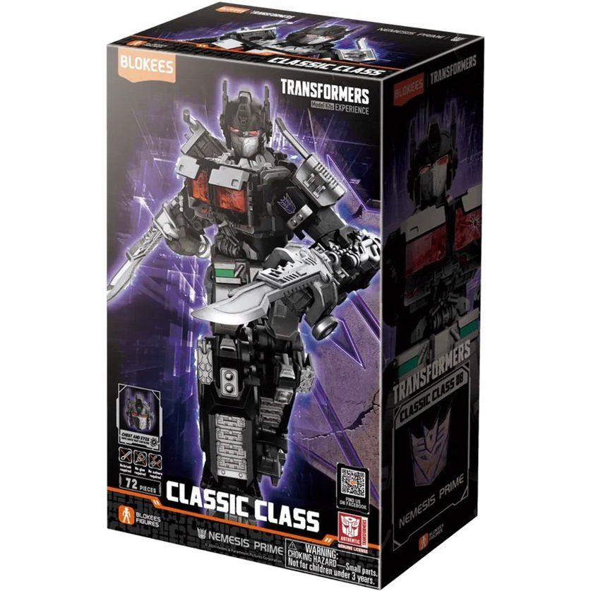 Transformers Blokees Model Kit Nemesis Prime
