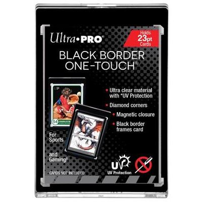 Ultra Pro 23PT Black Border UV ONE-TOUCH Magnetic Holder - Pokeca.NL