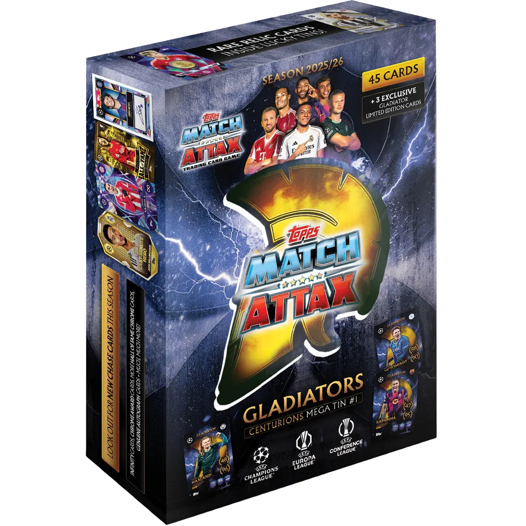 Topps Match Attax UCL 2025/2026 MEGA Tin - Pokeca.NL