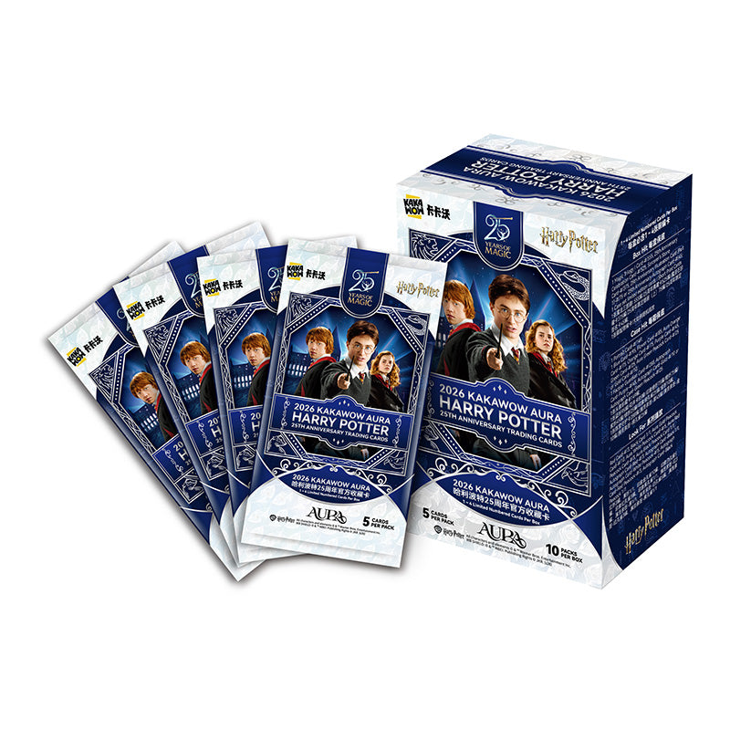 KAKAWOW 2026 AURA Harry Potter 25th Anniversary Booster Box - Pokeca.NL