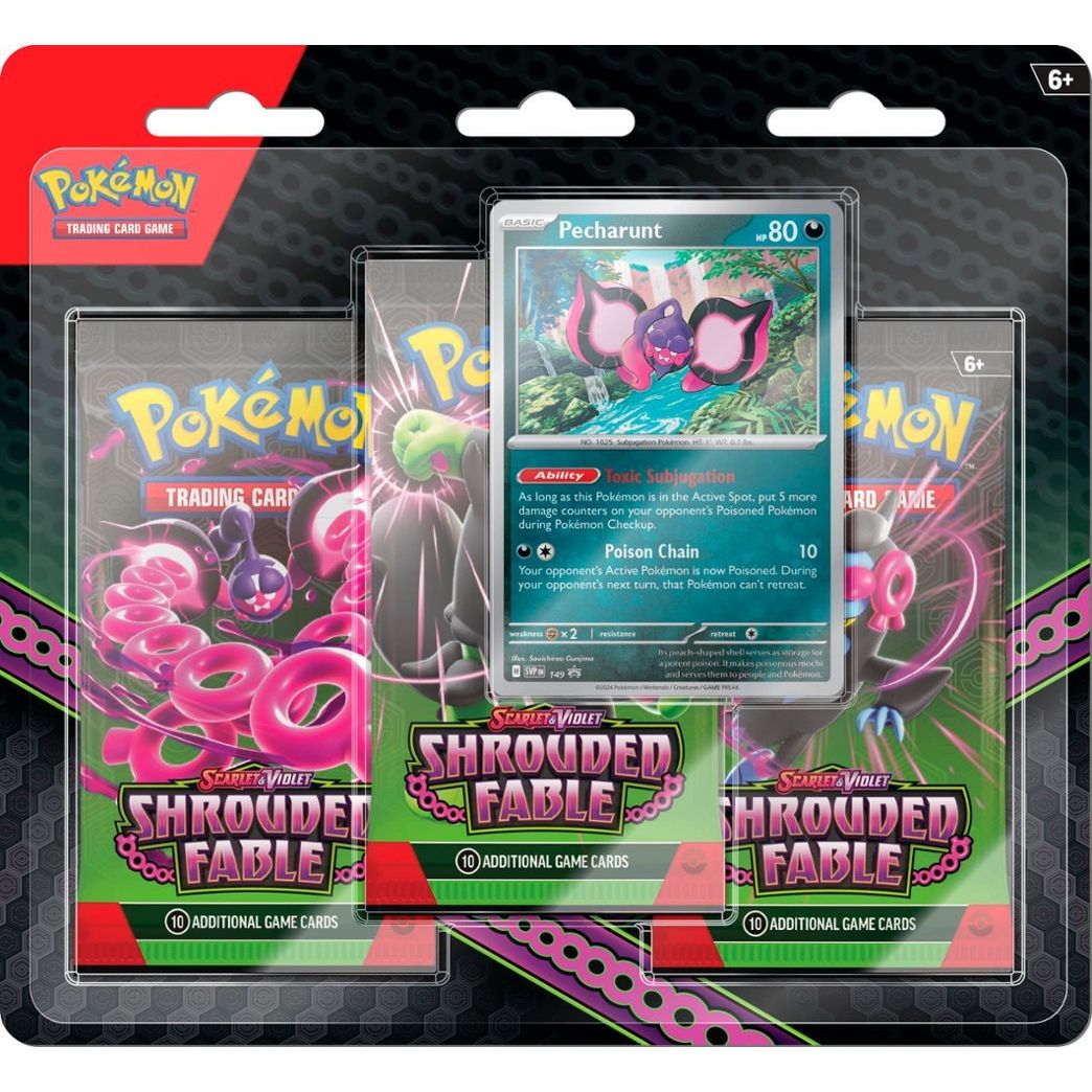 Pokémon Shrouded Fable 3-pack Blister PRE-ORDER - Pokeca.NL