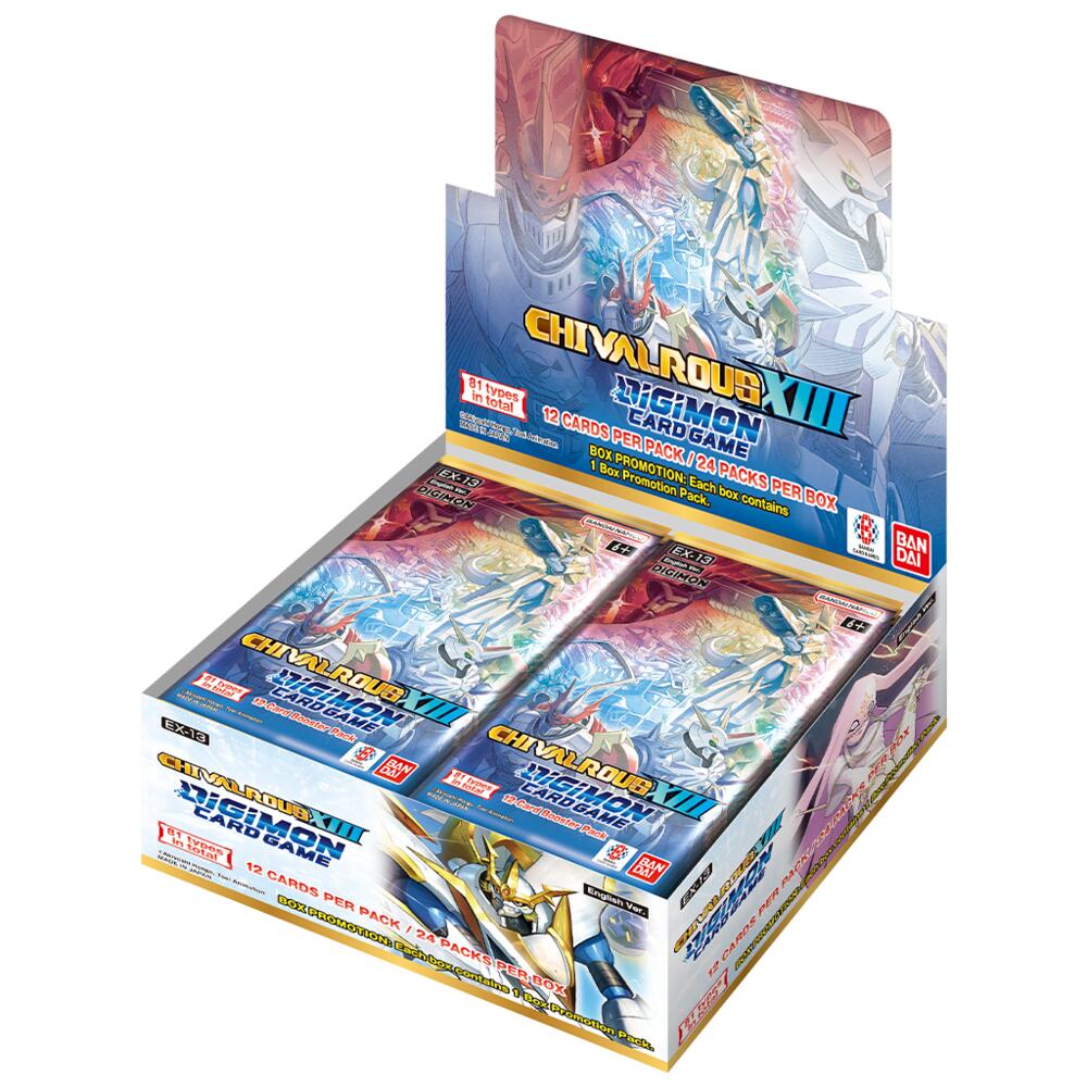 Digimon Chivalrous XIII EX-13 Extra Booster Box
