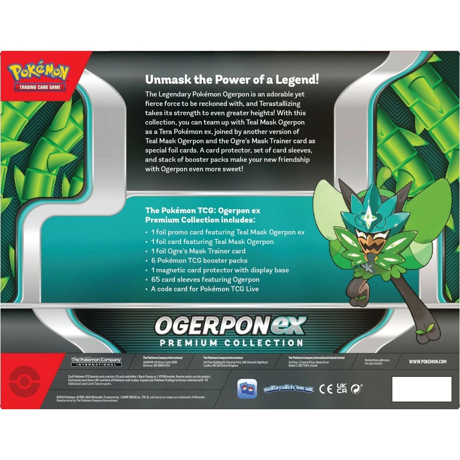 Pokemon Ogerpon EX Premium Collection PRE-ORDER - Pokeca.NL