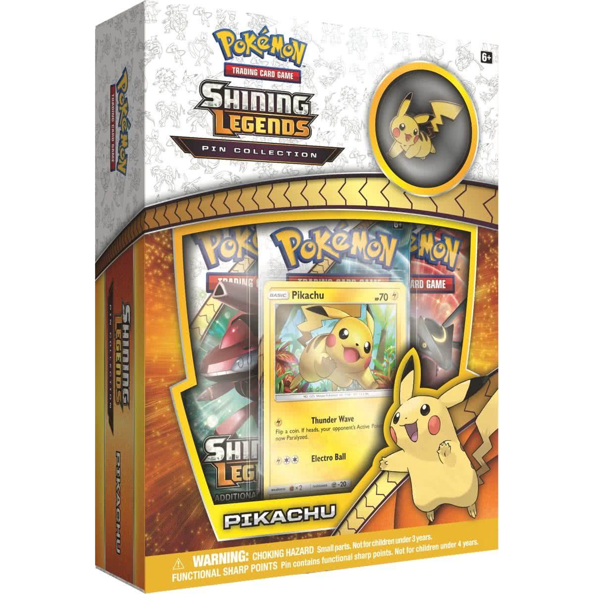 Pokémon Shining Legends Pikachu Pin Collection - Pokeca.NL