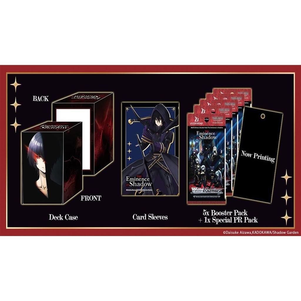 Weiss Schwarz The Eminence in Shadow Supply Set - Pokeca.NL