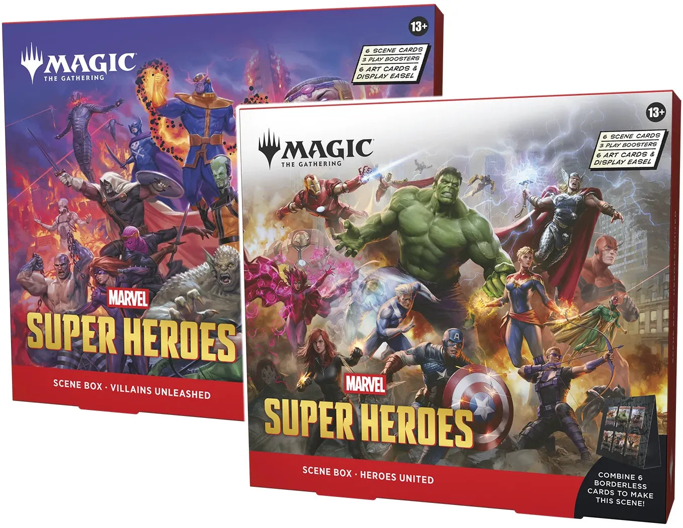 Magic the Gathering Marvel Super Heroes Scene Box Set
