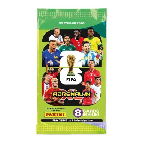Boîte de Flow Pack Panini FIFA World Cup 2026 Adrenalyn XL