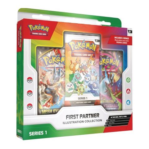 Pokémon First Partner Illustration Series 1 Collection Box - Pokeca.NL