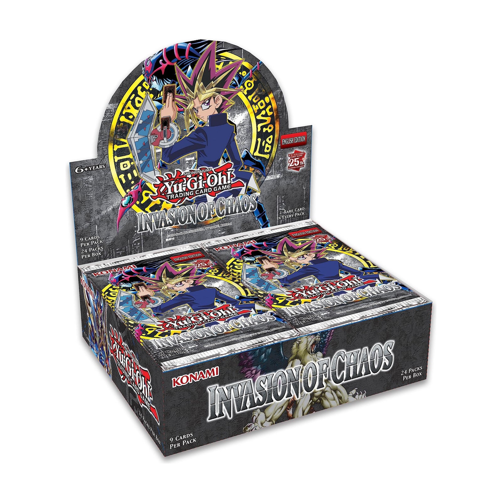 Yu-Gi-Oh! Invasion of Chaos Booster Box 25th Anniversary - Pokeca.NL