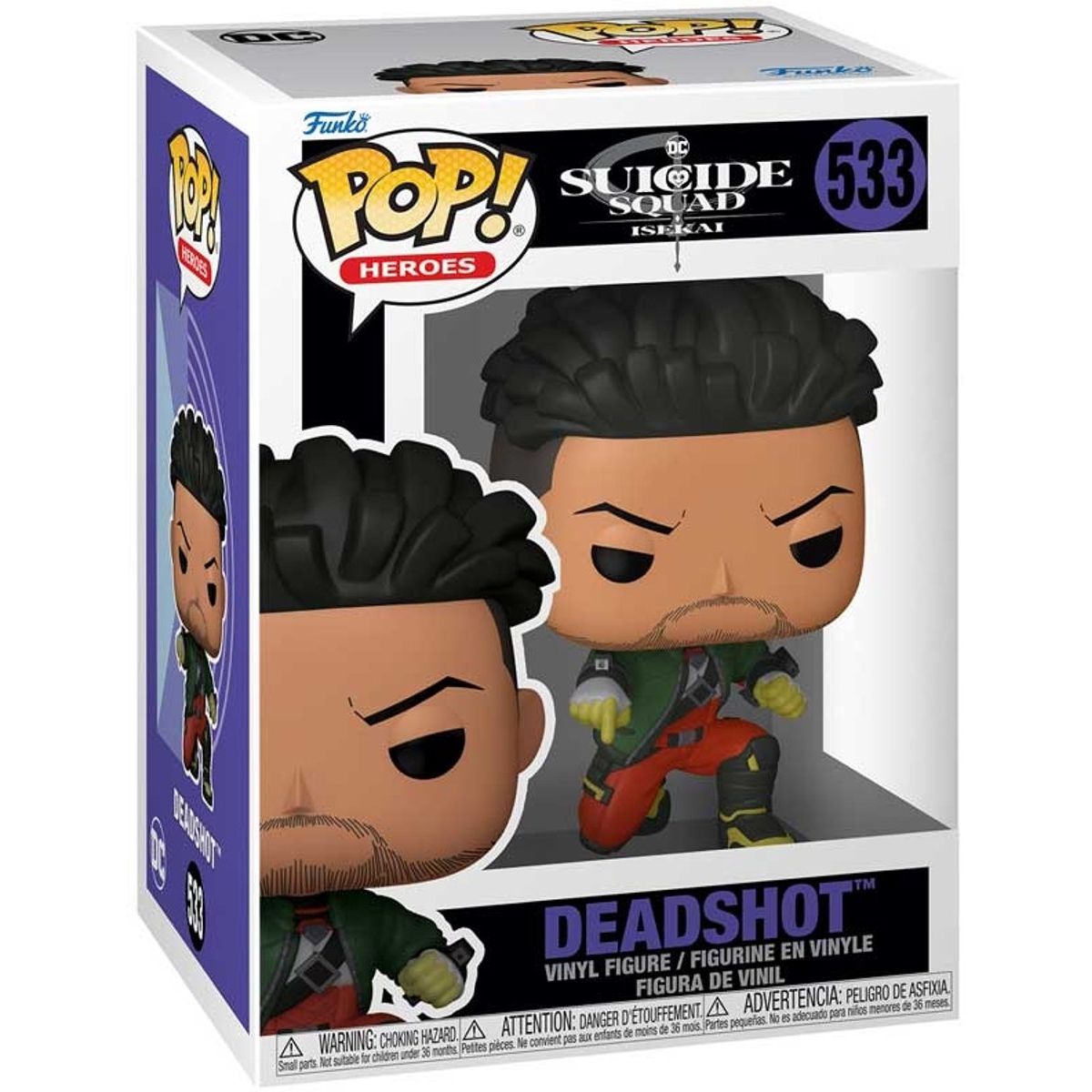 Funko POP! Animation: DC COMICS SUICIDE SQUAD ISEKAI Deadshot