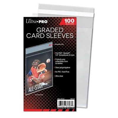 Ultra Pro Graded Card Sleeves (100 stuks) - Pokeca.NL