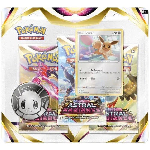 Pokémon Astral Radiance 3-pack Blister - Pokeca.NL