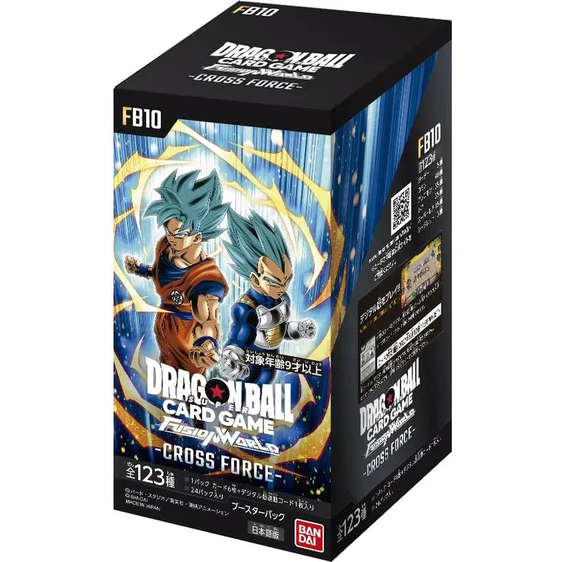 Dragon Ball Super Fusion World FB10 Cross Force Booster Box JP