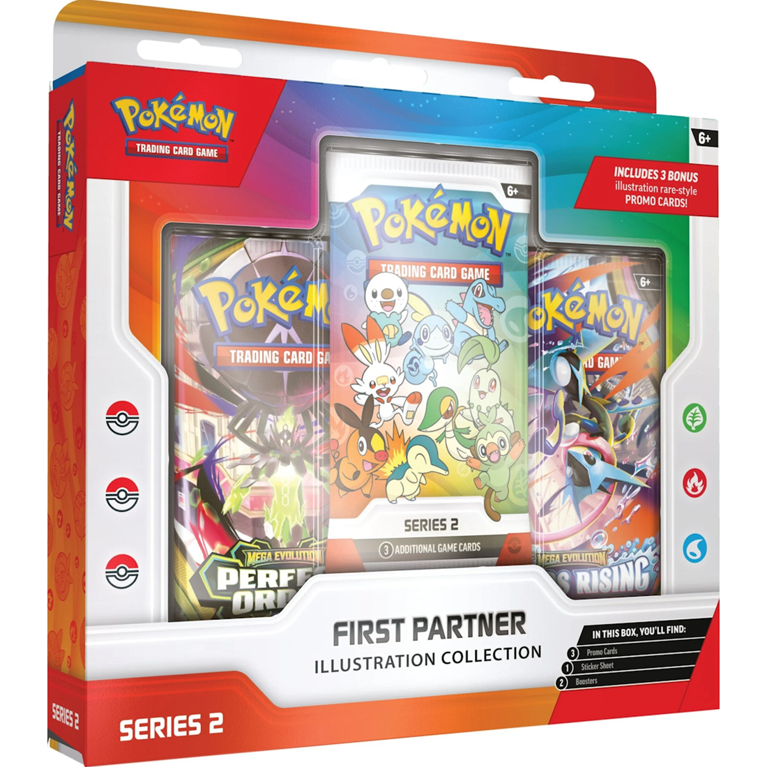 Pokémon First Partner Illustration Series 2 Collection Box