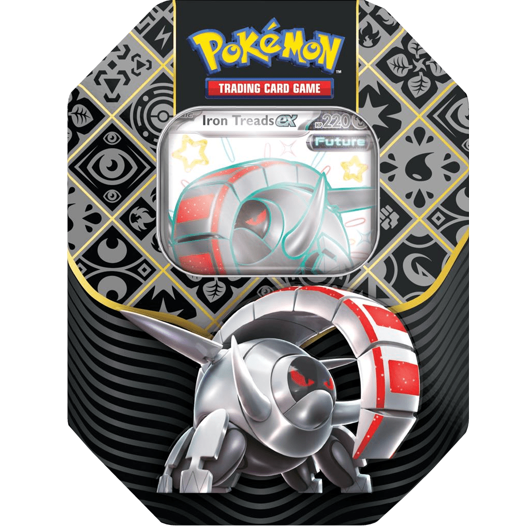 Pokémon Paldean Fates SV4.5 4-Booster Tin - Pokeca.NL