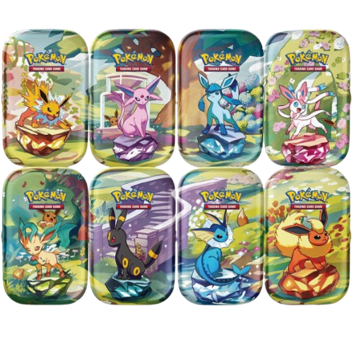 Pokémon Prismatic Evolutions Mini Tin Pre-order - Pokeca.NL