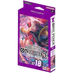 Bandai One Piece Starter Deck ST18 Purple Monkey D.Luffy PRE-ORDER - Pokeca.NL