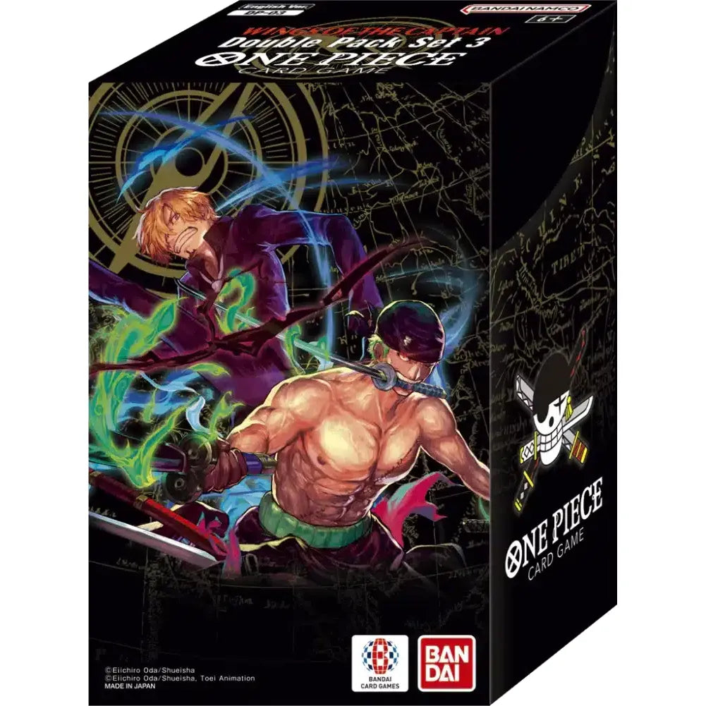 Bandai One Piece Card Game Double Pack Set Vol 3 [DP-03] EN PRE-ORDER - Pokeca.NL