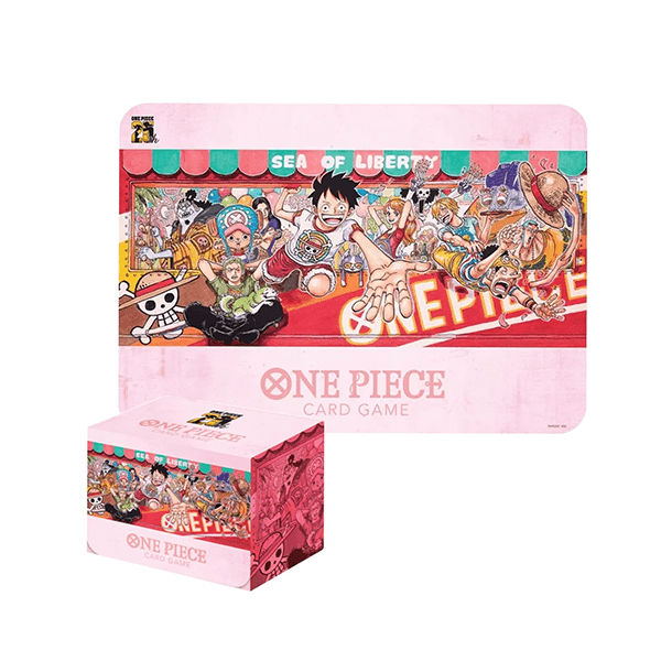 One Piece Playmat and Card Case Set 25th Edition - Pokeca.NL