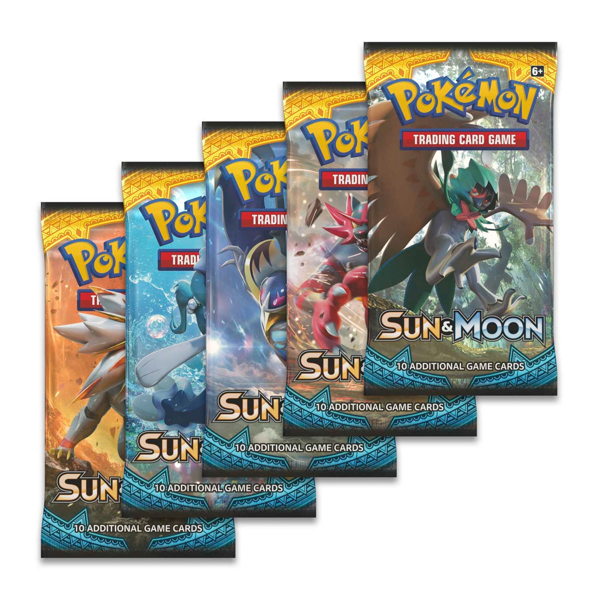 Pokémon Sun &amp; Moon Booster Pack - Pokeca.NL