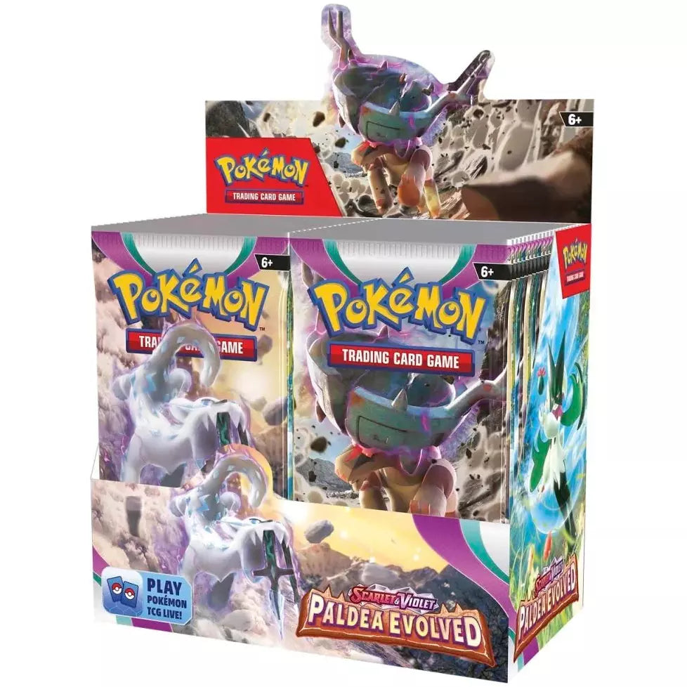 Pokémon Paldea Evolved Booster Box - Pokeca.NL