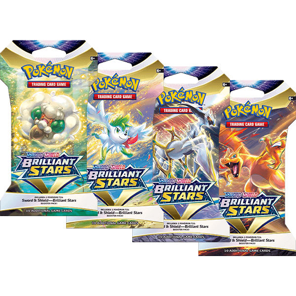 Pokémon Brilliant Stars Sleeved Booster Pack - Pokeca.NL