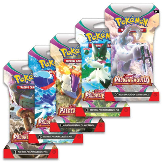 Pokémon Paldea Evolved Sleeved Booster Pack - Pokeca.NL