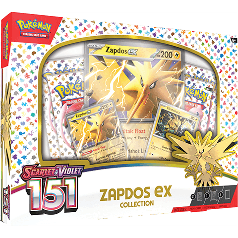 Pokémon 151 Zapdos EX Box - Pokeca.NL