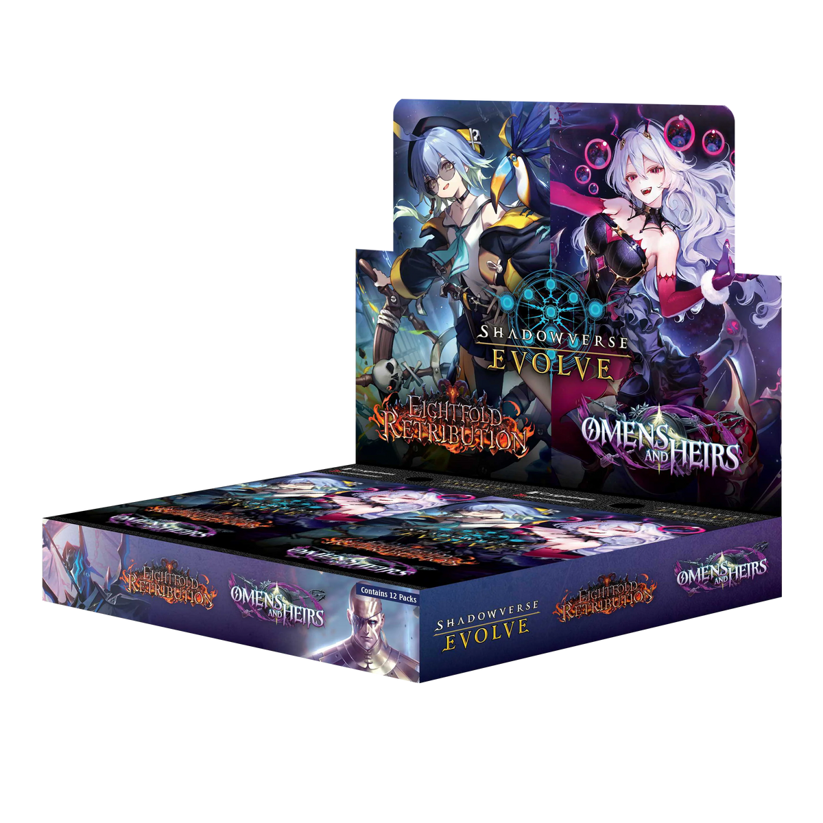 Shadowverse Evolve Eightfold Retribution &amp; Omens and Heirs Booster Box - Pokeca.NL